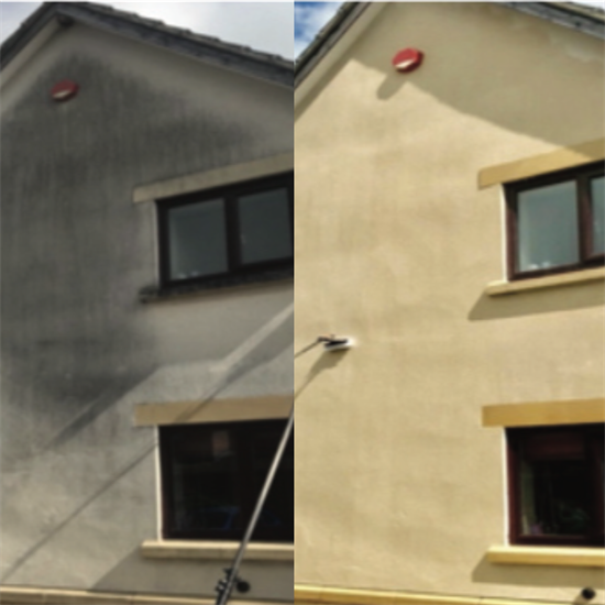 Render and Stone cleaning